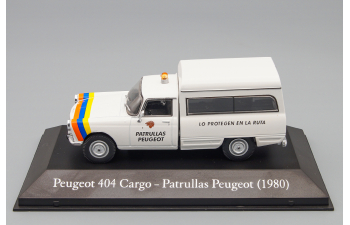 PEUGEOT 404 Cargo Patrullas (1980), white