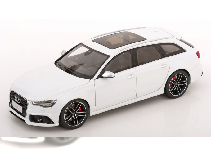 AUDI RS6 Avant, white metallic