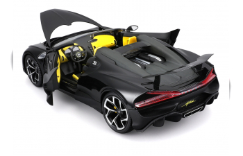 BUGATTI W16 Mistral (2023), black