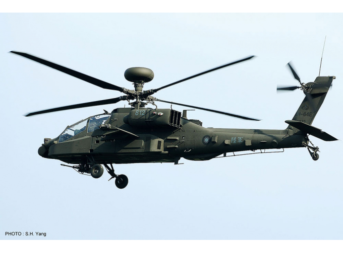 Сборная модель AH-64E Apache Guardian "Taiwan Army"