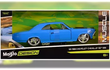 CHEVROLET Chevelle SS 396 (1966), light blue/black