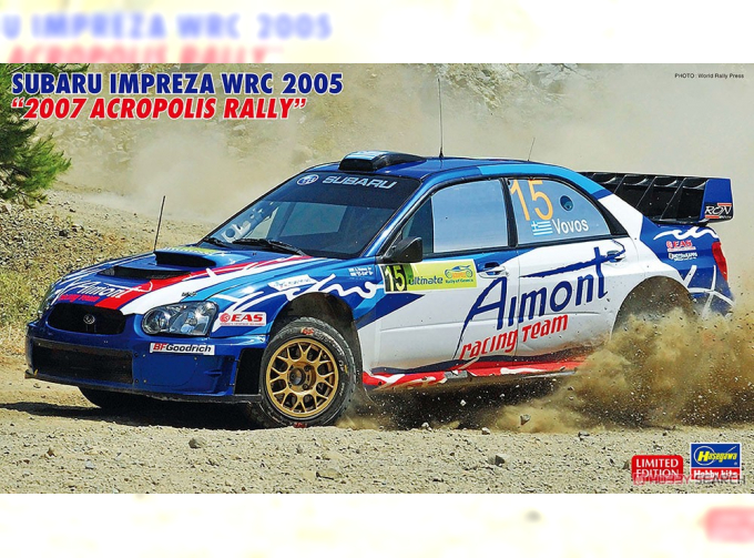 Сборная модель SUBARU IMPREZA WRC (2005)