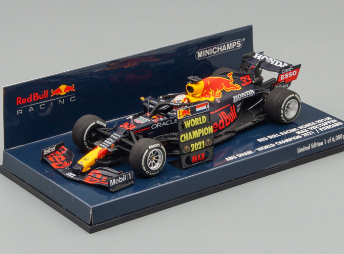 RED BULL RB16B GP Abu Dhabi World Champion, Verstappen (2021)