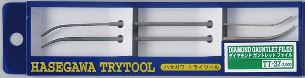 Ромбовидные надфили (2 шт. круглый, плоский) TT-37