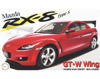 Сборная модель Mazda RX-8 Type S (w/GT-W Wing)