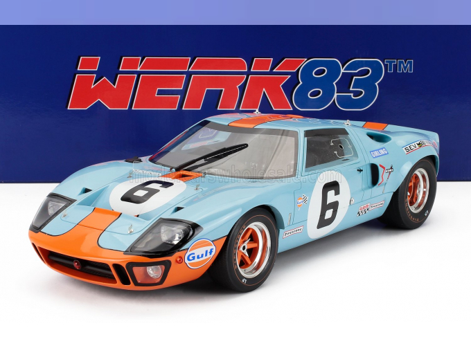FORD GT40 Mk I №6 Winner 24h LeMans Jacky Ickx, Jackie Oliver (1969)