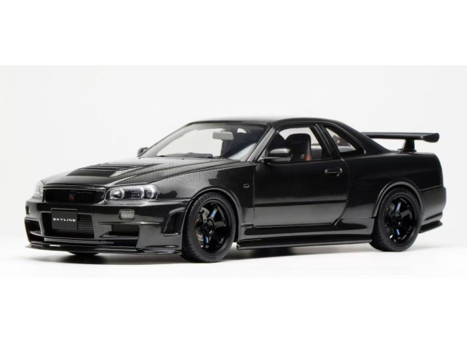 NISSAN Skyline GT-R (R34) Coupe Full Carbon Fibre Version (1999), black