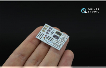 3D Декаль интерьера кабины Kubelwagen Type 82 (Tamiya) (с 3D-печатными деталями)