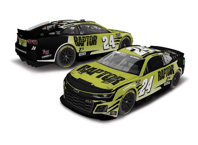 Chevrolet #24 William Byron *Raptor* green/black 2024