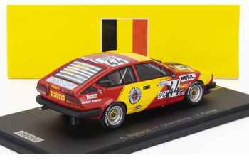 ALFA ROMEO Gtv 6 №44 24h Spa (1984) Amerigo Bigliazzi - Peter Oberndorfer - Tony Palma, Red Yellow