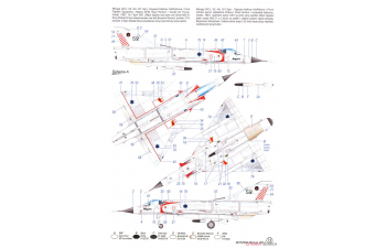 Сборная модель Mirage IIIC