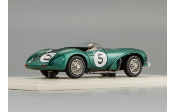 ASTON MARTIN DB3 S #5 2nd Le Mans Peter et Graham Whitehead (1958), green