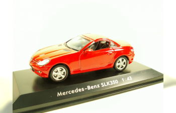 MERCEDES-BENZ SLK350 hard top, High Speed 1:43, red