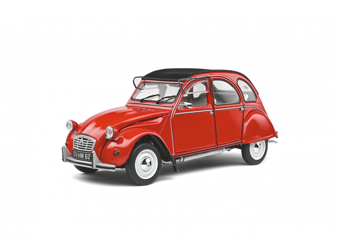 Citroen 2CV6 1982 red