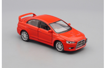 MITSUBISHI Lancer Evolution X (2008), red