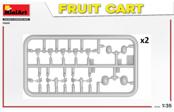 Сборная модель Тележка с фруктами