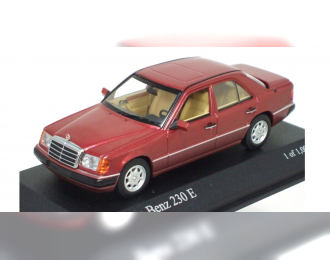 MERCEDES-BENZ 230 E W124 (1991), red met