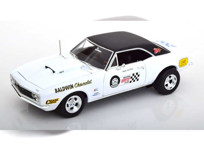 CHEVROLET Camaro SS 427 Baldwin Motion Racing (1967), white black