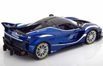 FERRARI Fxx-k Evo N27 Hybrid 6.3 V12 1050hp (2018), blue black