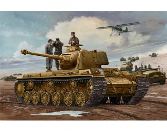 Сборная модель Танк Pz.Kpfw KV-1 756 ( r )