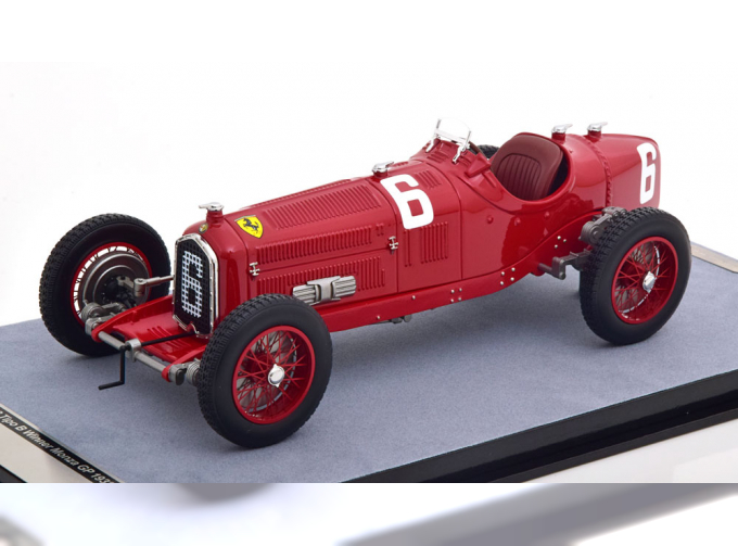 ALFA ROMEO P3 Tipo B Scuderia Ferrari Winner Italy GP Driver Rudolf Caracciola (1932)