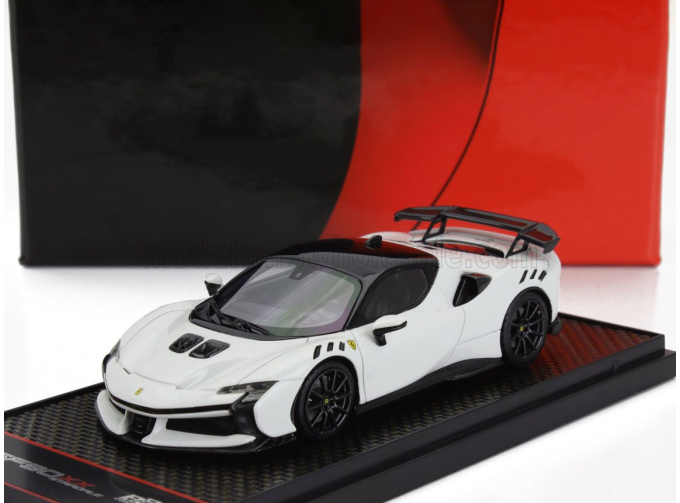 FERRARI Sf90 Xx Stradale (2024), Bianco Cervino - White Black