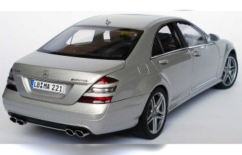 MERCEDES-BENZ S 63 AMG W221 (2005-2009), iridium silver