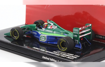 BENETTON F1 B194 Ford Mild Seven (car Of Michael Schumacher (1994) World Champion) Demonstration Run Silverstone Gp (2021) Mick Schumacher, Blue Green