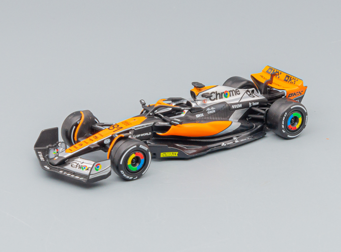 McLAREN F1 Mcl60 Team Mclaren N81 Season (2023) Oscar Piastri, Orange Black Blue