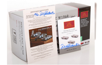 MERCEDES-BENZ W196R Stromlinie No 22 GP France, Herrmann (1954)