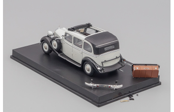 (Уценка!) MERCEDES-BENZ 260D W138 Pullman landaulet Berlin taxi (1936-1941), black / grey