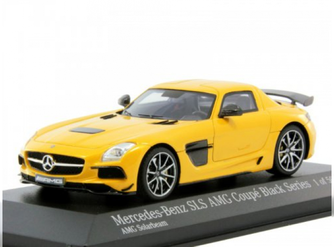 MERCEDES-BENZ SLS AMG Black Series, желтый