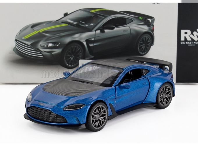 ASTON MARTIN V12 Vantage (2023), Blue Carbon Black