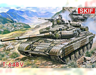 Сборная модель Советский ОБТ Т-64БВ