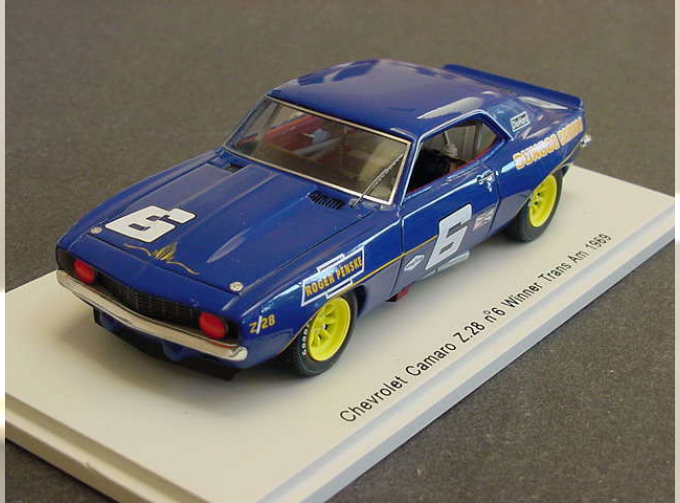 CHEVROLET Camaro Z.28 #6 Winner Trans Am (1969), blue