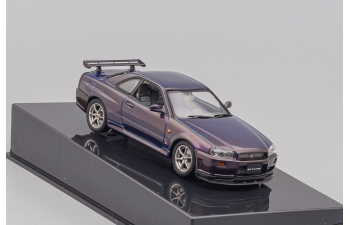 NISSAN Skyline GT-R R34 (1999), purple