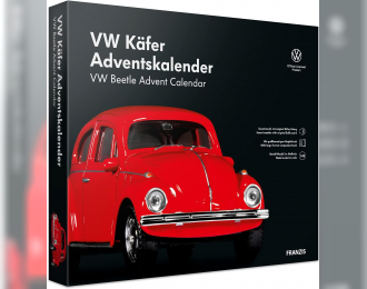 Сборная модель VOLKSWAGEN Käfer (1970), red