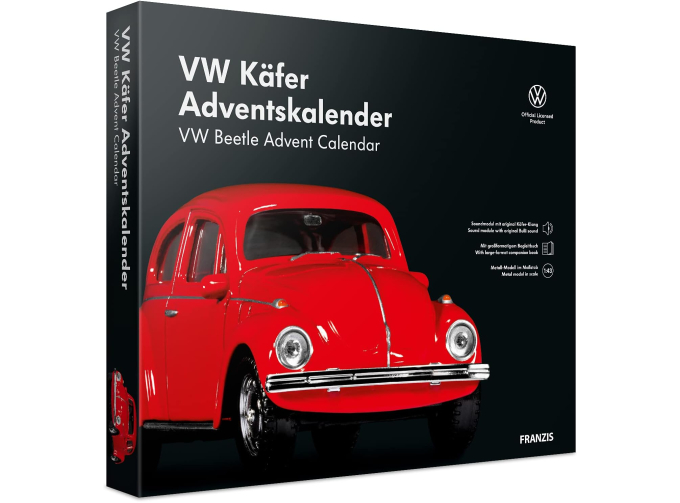 Сборная модель VOLKSWAGEN Käfer (1970), red