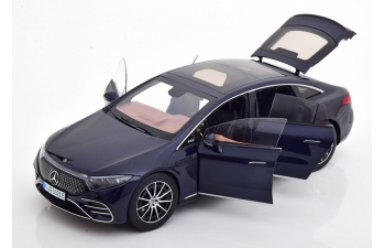 MERCEDES-BENZ EQS (2022), dark blue-metallic