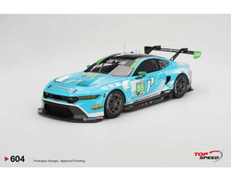 Ford Mustang GT3 #55 Proton Competition Daytona 24 hrs, blue/white 2024