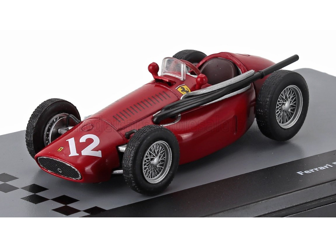 FERRARI F2 553 Team Scuderia Ferrari №12 Season (1953) Piero Carini - Con Vetrina - With Showcase, Red