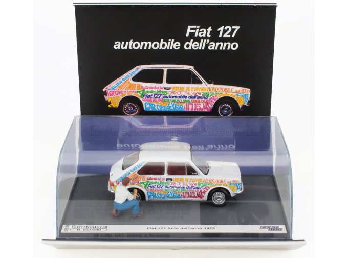 FIAT 127 1-series (1972) - Automobile Dell'anno 1972, White
