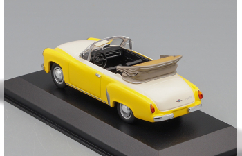 WARTBURG A 311 CABRIOLET - 1958 - YELLOW/WHITE