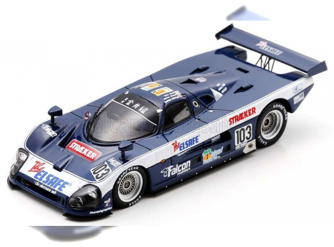 SPICE Se88c 3.3l V8 Team Mako №103 24h Le Mans (1990) Robbie Stirling - James Shead - Ross Hyett, Blue White