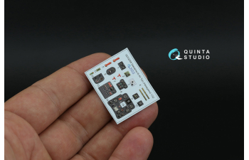 3D Декаль интерьера кабины Nakajima Ki-44 Tojo (Hasegawa)