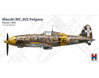 Сборная модель Самолет Macchi MC.202 Folgore - Russia 1942