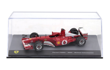 FERRARI F1 F2002 №1 World Champion Season (2002) Michael Schumacher - Con Vetrina - With Showcase, Red White
