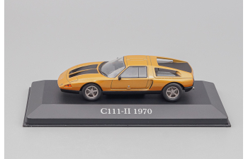 MERCEDES-BENZ C-111-II (1970), Mercedes-Benz Offizielle Modell-Sammlung 22, brown