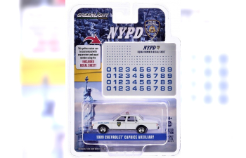 CHEVROLET Caprice "New York City Police Dept (NYPD) Auxiliary" (1989) с листом декалей