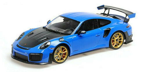 PORSCHE 911 (991.2) GT2RS - 2018 - BLUE W/ GOLDEN WHEELS
